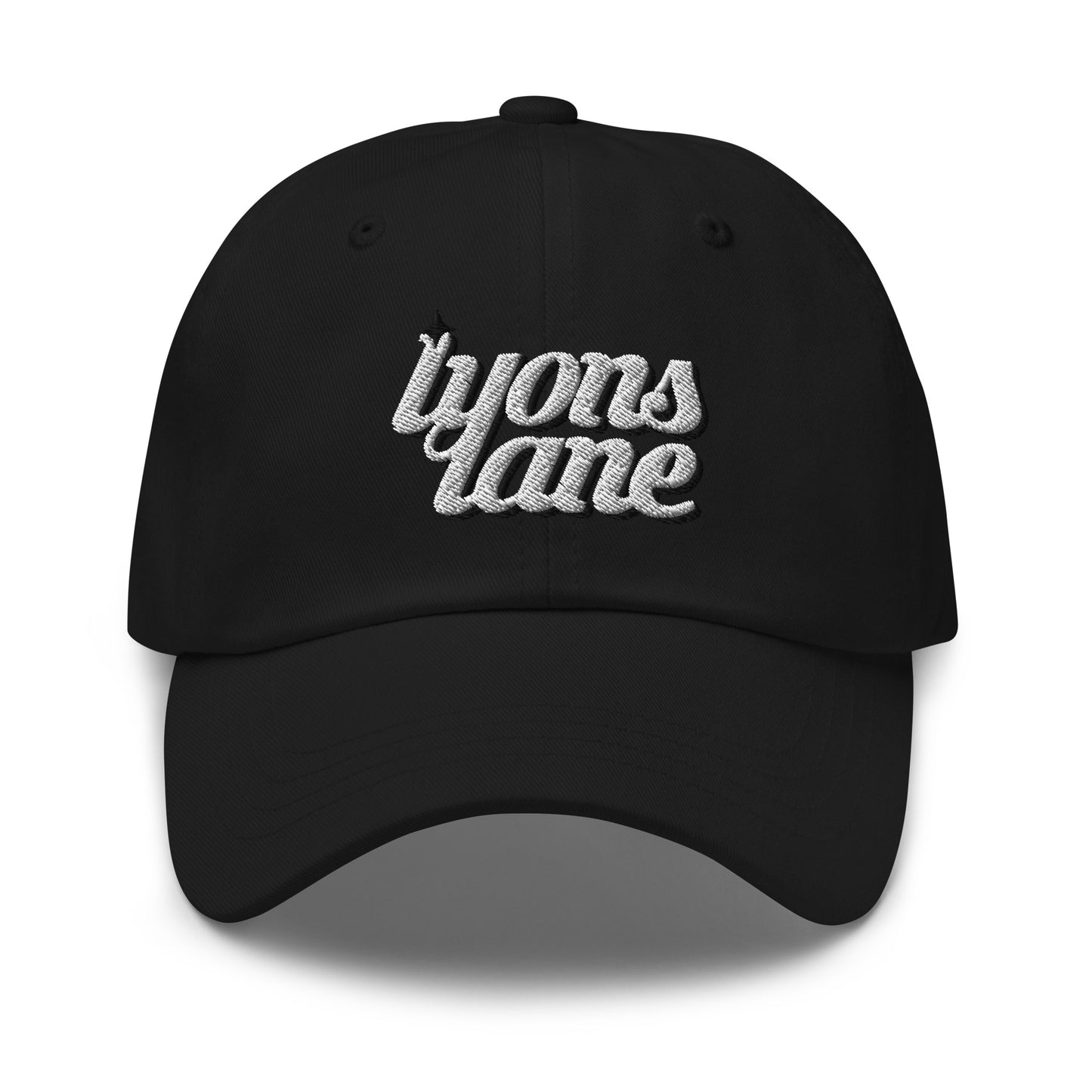 Dad Hat - Embroidered Logo (Black)